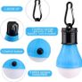 5 Pcs Camping Lights LED Tent Lights with Carabiner Clips Outdoor Mini Camping Lantern Portable LED Tent Lantern Lamp 3 Lighting Modes Hanging Light Waterproof Emergency Camping SOS Signal Light (FREE POSTAGE) Image 3