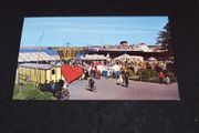 Ireland Postcard : Fair Grounds and Mailboat , Dun Laoghaire , Co. Dublin - 1970s/80s