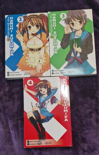 Haruhi Suzumiya 2,3,4