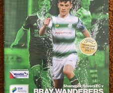 2018 Shamrock Rovers v Bray Wanderers - SSE Airtricity League Premier Division Programme