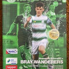 2018 Shamrock Rovers v Bray Wanderers - SSE Airtricity League Premier Division Programme