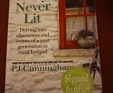 PJ Cunningham / A FLY NEVER LIT/ 1st edition/ Signed/ 2015