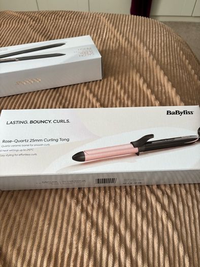 BaByliss Rose Quartz 25mm Curling Tong