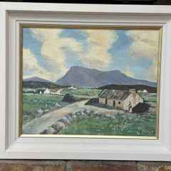 Original oil painting - Leslie Allen