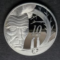 Ireland 10 Euros (Samuel Beckett) Silver Proof 2006 coin