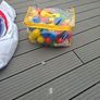 rocket play tent with ball of balls Image 2