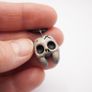 Handmade Tooth Skull Pendant, Skull Necklace Image 4