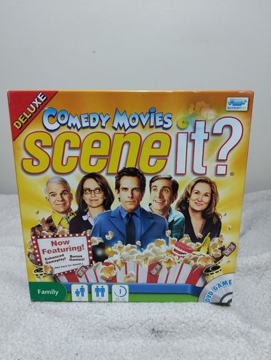 Scene It? Comedy Movies DELUXE EDITION The DVD Board Game