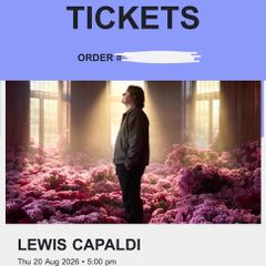 Lewis Capaldi concert tickets