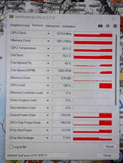 Asus Cerberus GTX 1070 Ti 8gb