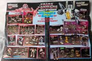 vintage transformers figure poster