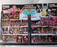 vintage transformers figure poster