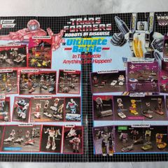 vintage transformers figure poster