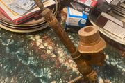 Folklore wooden pipe free postage