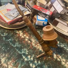 Folklore wooden pipe free postage