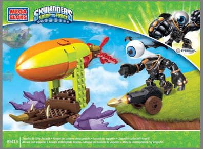 Skylanders Swap Force Zeppelin Air Ship Assault Mega Bloks