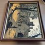 Vintage F.J. Warren Dufex Foil Art Print Vintage English Village Scene Image 2