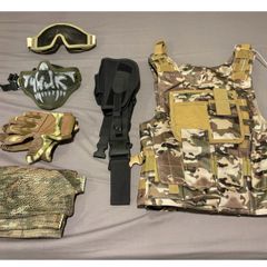 Airsoft/Army complete set of equipment