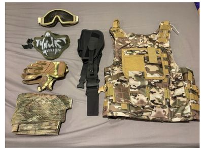 Airsoft/Army complete set of equipment
