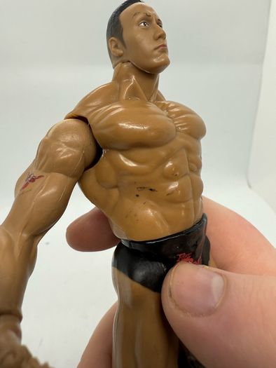 wwe Jakks The Rock action figure
