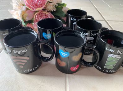 Heat changing mug