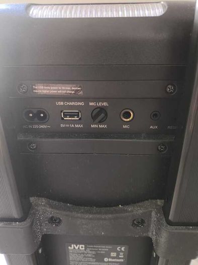 JVC Portable Bluetooth Party Speaker