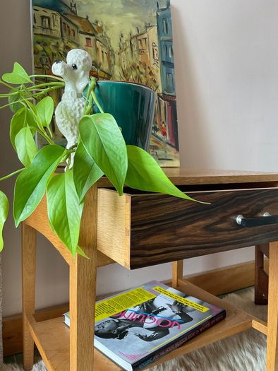 Mid century modern danish side table end table