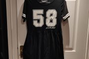 Black loose Mini dress, H&amp;M, size S