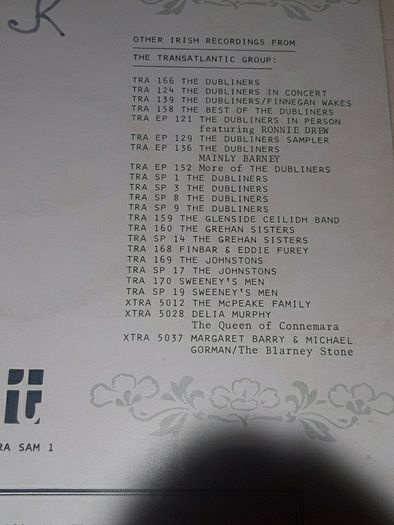 Heres too the irish record