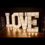 4 Foot "LOVE" wedding letters to rent Image 3