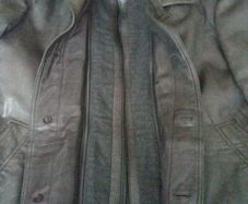 Hugo Boss XXL Leather Coat.