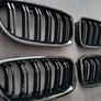 BMW 5 Series V.1. / V.2.  F10 F11 M Style Kidney Grilles Brand New Image 3