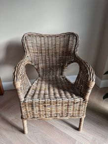 IKEA Byholma Wicker Armchair