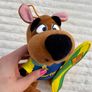 Scooby Doo Surfer Dog Stuffed Plush Toy with Green Surf  Approx. 27 cm. Used Damaged Please see photos Image 6