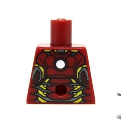 Lego Iron Man Factory Error Pre Production Prototype Torso From Lego Iron Man Magnet 853457 Before Assembly To The Magnet This Torso Has The Hole Punched On Front This Is A Error When The Hole Should Be On The Back Extremely Rare Hard To Find