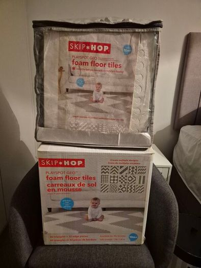 Skip Hop Playspot Geo Foam Play Mat  Stylish and Safe