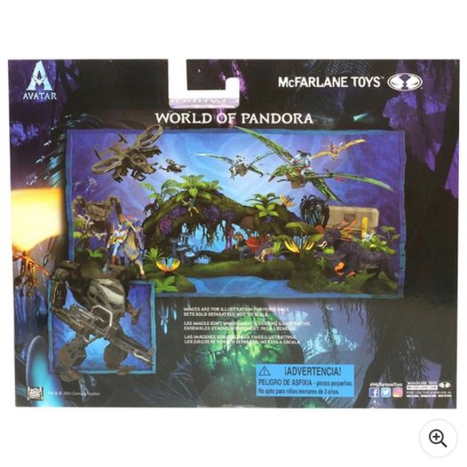 Disney Avatar: World Of Pandora Amp Suit & Colonel Miles Quaritch Set