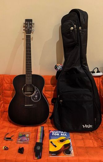 Tanglewood Blackbird TWBB O Acoustic Guitar Package