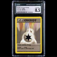 Double Colorless Energy 96/102 CGC 8.5 NM-Mint+ Uncommon WOTC Base Set 1999 Pokemon Card Vintage