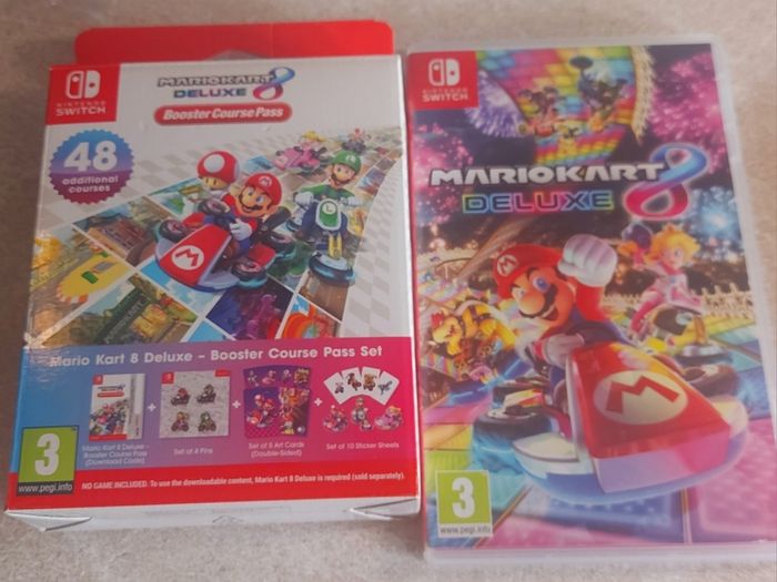 Mario Kart Delxue with DLC