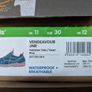 Regatta kids waterproof trainers/hiking shoes. Image 2
