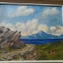 picture unsigned  20 th -century landscape likely depicting the west of Ireland Image 2