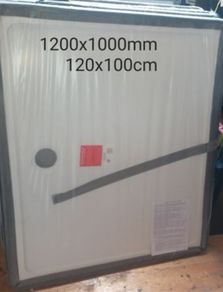 New Shower tray and door