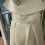 ASOS hi low dress cream size 10-12 Image 2