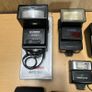 Assorted Job Lot Camera Flashes Cobra Sony Contax etc Image 2