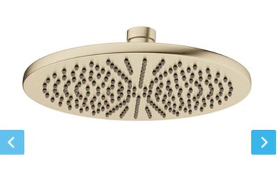 Clearance: MPRO 300mm Showerhead - Brushed Brass