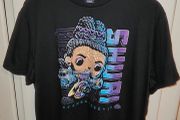 Funko Men's Black T-shirt Shuri Wakanda Forever Marvel