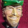 Vintage Robin Hood Chalkware Head Image 4