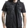 Black Premium Denim Waistcoat in Size 5XL (Brand New & Unopened) Image 6
