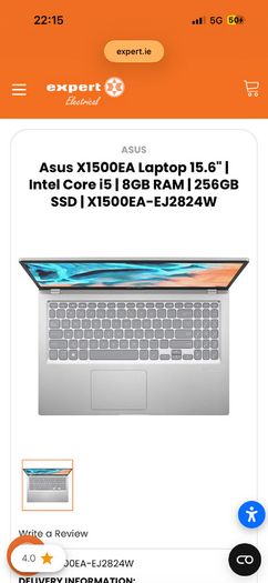 Laptop for sale! ASUS VivoBook X1500EA 15.6" Laptop